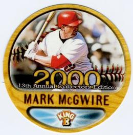 2000 Pacific King B Discs #5 Mark McGwire Front
