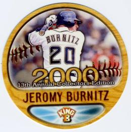 2000 Pacific King B Discs #6 Jeromy Burnitz Front