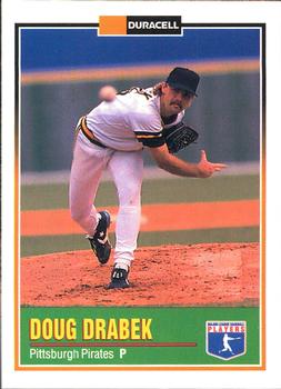 1993 Duracell Power Players I #12 Doug Drabek Front