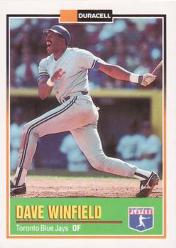 1993 Duracell Power Players I #24 Dave Winfield Front