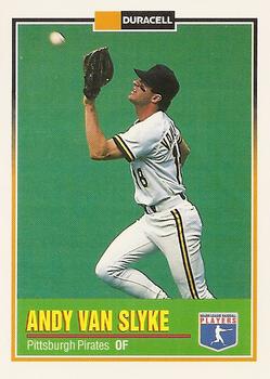 1993 Duracell Power Players II #8 Andy Van Slyke Front