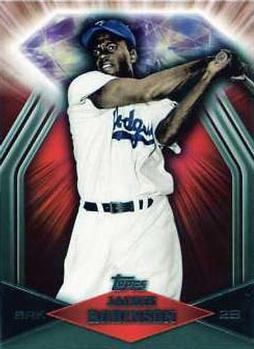 2011 Topps - Red Diamond #RDT10 Jackie Robinson Front