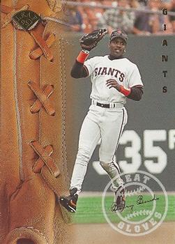 1995 Leaf - Great Gloves #3 Barry Bonds  Front