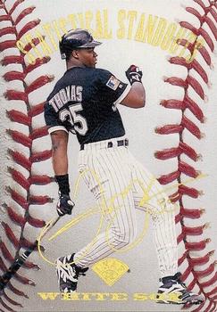 1995 Leaf - Statistical Standouts #8 Frank Thomas Front