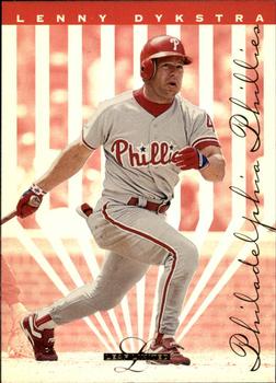 1995 Leaf Limited #180 Lenny Dykstra Front
