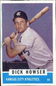 1962 Bazooka #NNO Dick Howser Front
