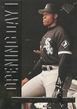 1995 Leaf - Opening Day #1 Frank Thomas Front