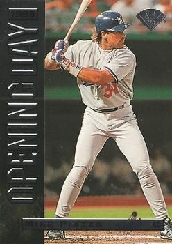1995 Leaf - Opening Day #5 Mike Piazza Front