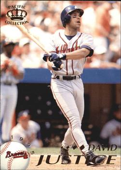 1995 Pacific #5 David Justice Front