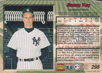1995 Pacific #298 Jimmy Key Back