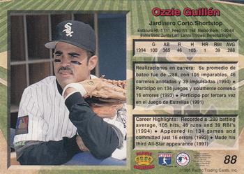 1995 Pacific #88 Ozzie Guillen Back