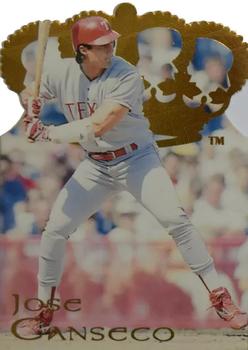 1995 Pacific - Gold Crown Die Cuts #5 Jose Canseco Front