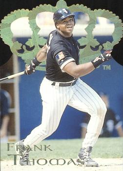 1995 Pacific - Gold Crown Die Cuts #6 Frank Thomas Front