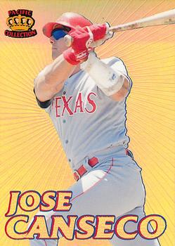 1995 Pacific - Gold Prisms #1 Jose Canseco Front