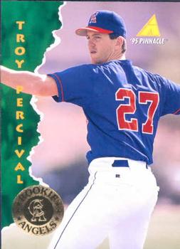 1995 Pinnacle #423 Troy Percival Front