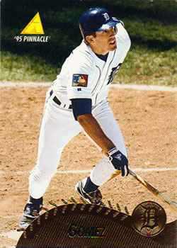 1995 Pinnacle #69 Chris Gomez Front
