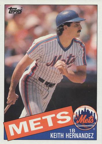 1985 Topps Super #36 Keith Hernandez Front