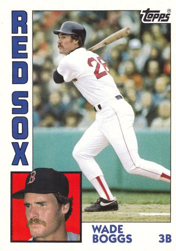1984 Topps Super #7 Wade Boggs Front