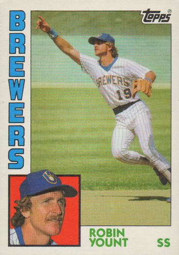 1984 Topps Super #29 Robin Yount Front