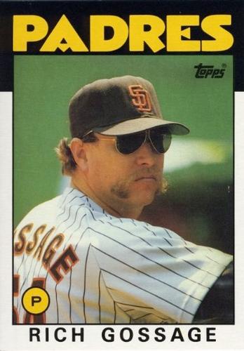1986 Topps Super #26 Rich Gossage Front