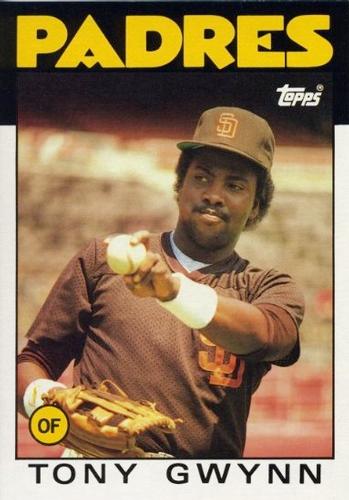 1986 Topps Super #29 Tony Gwynn Front