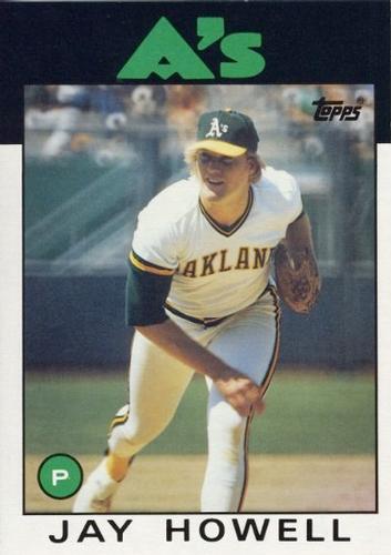 1986 Topps Super #34 Jay Howell Front