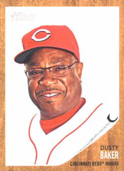 2011 Topps Heritage #172 Dusty Baker Front