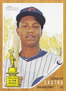 2011 Topps Heritage #25 Starlin Castro Front