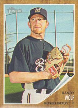 2011 Topps Heritage #361 Randy Wolf Front