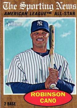 2011 Topps Heritage #467 Robinson Cano Front
