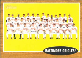 2011 Topps Heritage #476 Baltimore Orioles Front