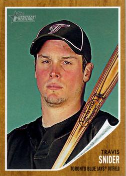 2011 Topps Heritage #68 Travis Snider Front