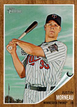 2011 Topps Heritage #70 Justin Morneau Front