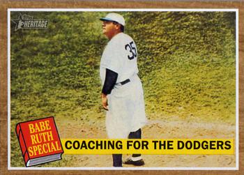2011 Topps Heritage #142 Coaching For the Dodgers Front