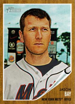 2011 Topps Heritage #308 Jason Bay Front