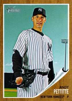 2011 Topps Heritage #310 Andy Pettitte Front