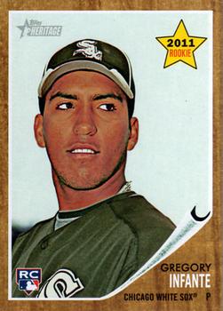 2011 Topps Heritage #326 Gregory Infante Front