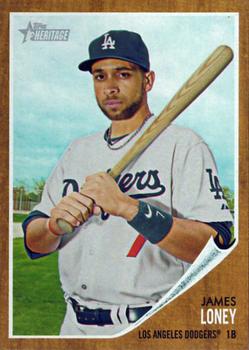 2011 Topps Heritage #375 James Loney Front