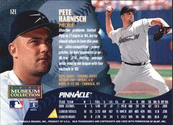 1995 Pinnacle - Museum Collection #121 Pete Harnisch Back