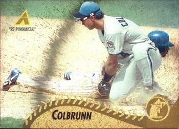 1995 Pinnacle - Museum Collection #206 Greg Colbrunn Front