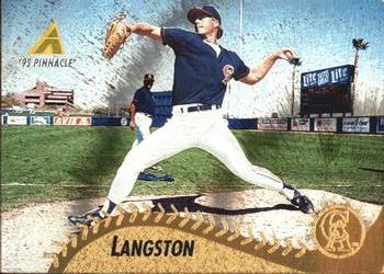 1995 Pinnacle - Museum Collection #225 Mark Langston Front