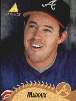 1995 Pinnacle - Museum Collection #244 Greg Maddux Front