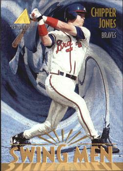 1995 Pinnacle - Museum Collection #303 Chipper Jones Front