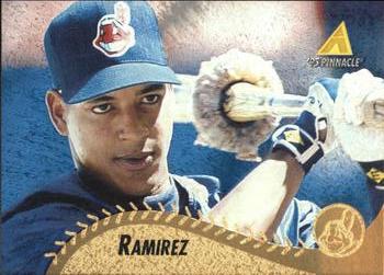 1995 Pinnacle - Museum Collection #350 Manny Ramirez Front
