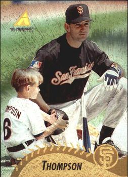 1995 Pinnacle - Museum Collection #385 Robby Thompson Front
