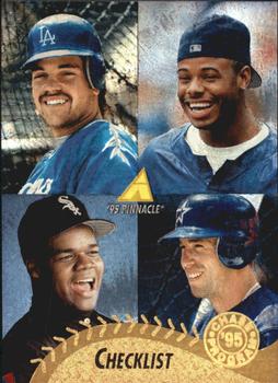 1995 Pinnacle - Museum Collection #450 Mike Piazza / Ken Griffey Jr. / Frank Thomas / Jeff Bagwell Front
