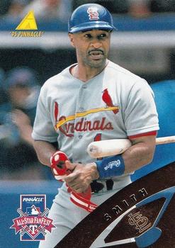 1995 Pinnacle FanFest #18 Ozzie Smith Front