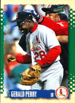1995 Score #111 Gerald Perry Front