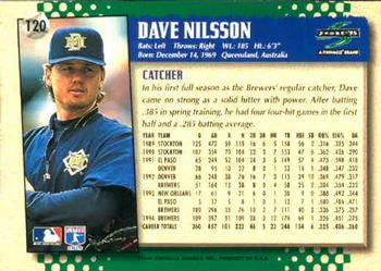 1995 Score #120 Dave Nilsson Back