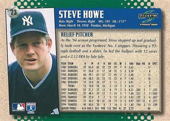 1995 Score #23 Steve Howe Back